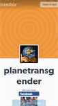 Mobile Screenshot of planetransgender.tumblr.com