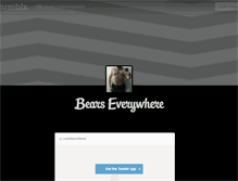 Tablet Screenshot of bearseverywhere.tumblr.com