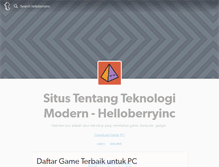 Tablet Screenshot of helloberryinc.tumblr.com