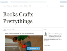 Tablet Screenshot of books-crafts-prettythings.tumblr.com