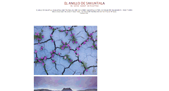 Desktop Screenshot of elanillodesakuntala.tumblr.com