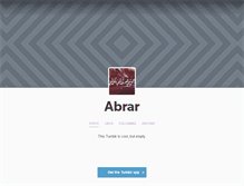 Tablet Screenshot of abrar3.tumblr.com