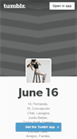 Mobile Screenshot of 16ofjune.tumblr.com