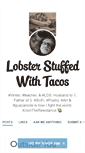 Mobile Screenshot of lobsterstuffedwithtacos.tumblr.com