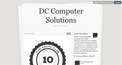 Desktop Screenshot of dccomputersolutions.tumblr.com