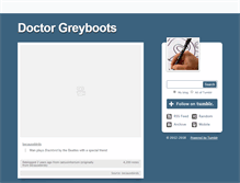 Tablet Screenshot of doctorboots.tumblr.com