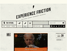 Tablet Screenshot of experiencefriction.tumblr.com