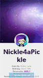 Mobile Screenshot of nickle4apickle.tumblr.com