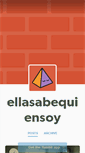 Mobile Screenshot of ellasabequiensoy.tumblr.com