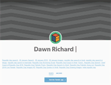 Tablet Screenshot of dawnrichard.tumblr.com