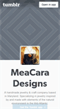 Mobile Screenshot of meacaradesigns.tumblr.com