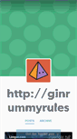Mobile Screenshot of ginrummyrules.tumblr.com