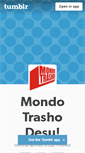 Mobile Screenshot of mondo-trasho.tumblr.com