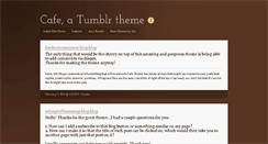 Desktop Screenshot of cafetheme.tumblr.com