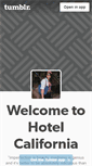 Mobile Screenshot of hotelcali.tumblr.com