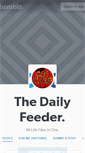 Mobile Screenshot of dailyfeeder.tumblr.com