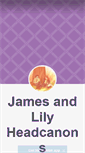 Mobile Screenshot of from-james-to-lily.tumblr.com