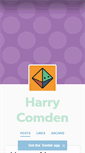 Mobile Screenshot of hcomden.tumblr.com