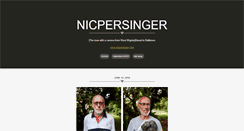 Desktop Screenshot of nicpersinger.tumblr.com