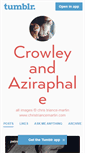Mobile Screenshot of crowleyandaziraphale.tumblr.com