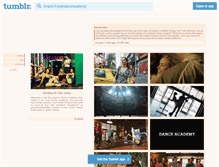 Tablet Screenshot of f-yeahdanceacademy.tumblr.com