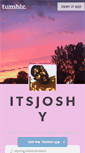 Mobile Screenshot of itsjoshy.tumblr.com