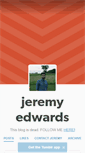 Mobile Screenshot of jeremyedwards.tumblr.com