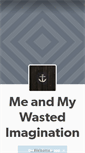 Mobile Screenshot of mywastedimagination.tumblr.com