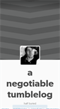 Mobile Screenshot of negotiable.tumblr.com