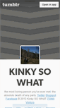 Mobile Screenshot of kinkysowhat.tumblr.com