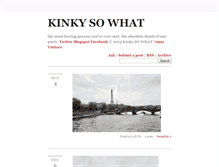 Tablet Screenshot of kinkysowhat.tumblr.com