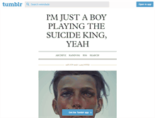 Tablet Screenshot of mmrsfade.tumblr.com