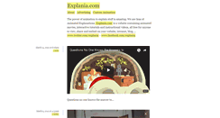 Desktop Screenshot of explania.tumblr.com