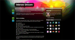 Desktop Screenshot of intersexunicorn.tumblr.com