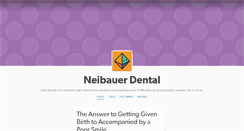Desktop Screenshot of neibauerdental.tumblr.com