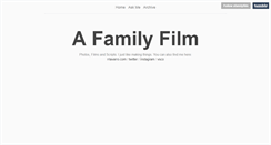 Desktop Screenshot of afamilyfilm.tumblr.com