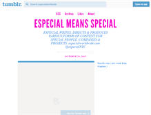 Tablet Screenshot of especialworldwide.tumblr.com