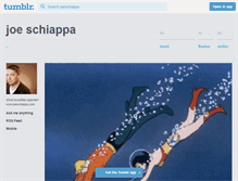 Tablet Screenshot of joeschiappa.tumblr.com