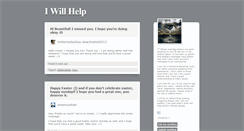 Desktop Screenshot of iwillhelp.tumblr.com