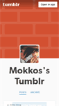 Mobile Screenshot of mokkos.tumblr.com