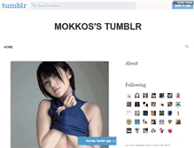 Tablet Screenshot of mokkos.tumblr.com