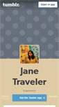 Mobile Screenshot of janetraveler.tumblr.com