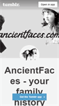 Mobile Screenshot of ancientfaces.tumblr.com