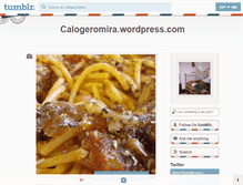 Tablet Screenshot of calogeromira.tumblr.com