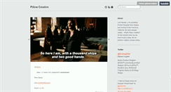 Desktop Screenshot of pillowcreative.tumblr.com