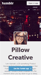 Mobile Screenshot of pillowcreative.tumblr.com