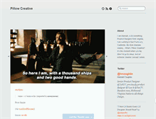 Tablet Screenshot of pillowcreative.tumblr.com