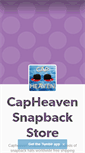 Mobile Screenshot of capheavensnapbackstore.tumblr.com