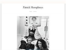 Tablet Screenshot of patrickhumphreys.tumblr.com