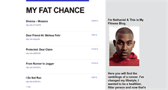 Desktop Screenshot of myfatchance.tumblr.com